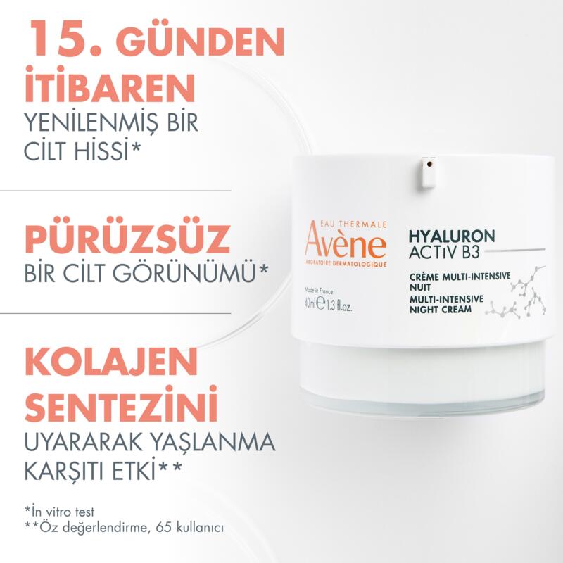 Hyaluron Activ B3 Yaşlanma Karşıtı Yoğun Gece Kremi