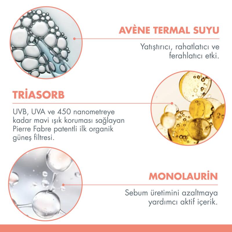 Cleanance Yağlı ve Akneye Eğilimli Ciltler için SPF 50+ Güneş Kremi