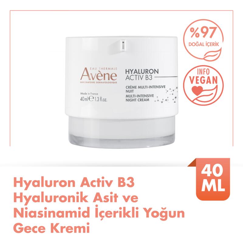 Hyaluron Activ B3 Yaşlanma Karşıtı Yoğun Gece Kremi