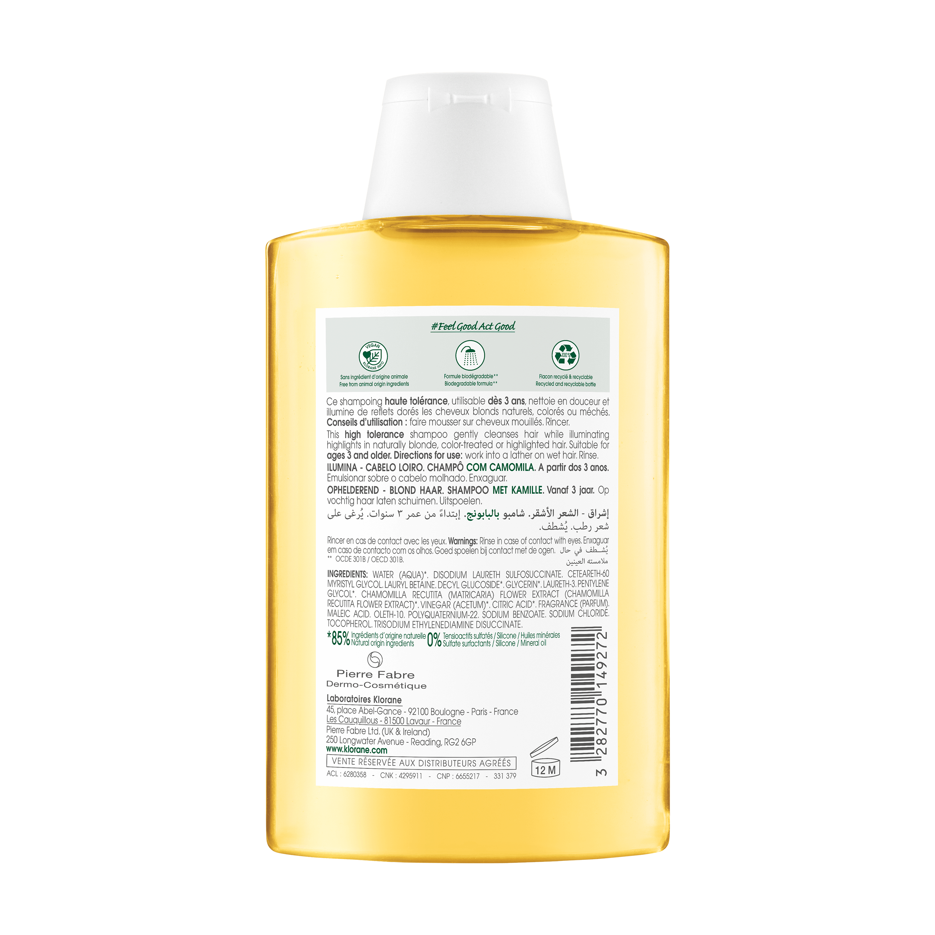 Shampoo with Camomile