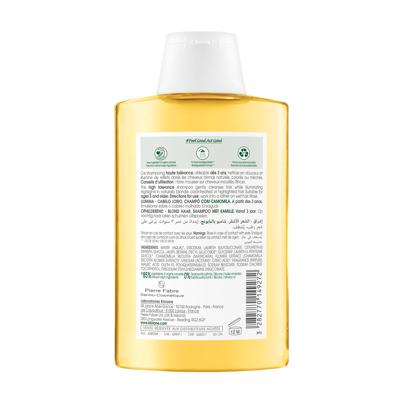 Shampoo with Camomile