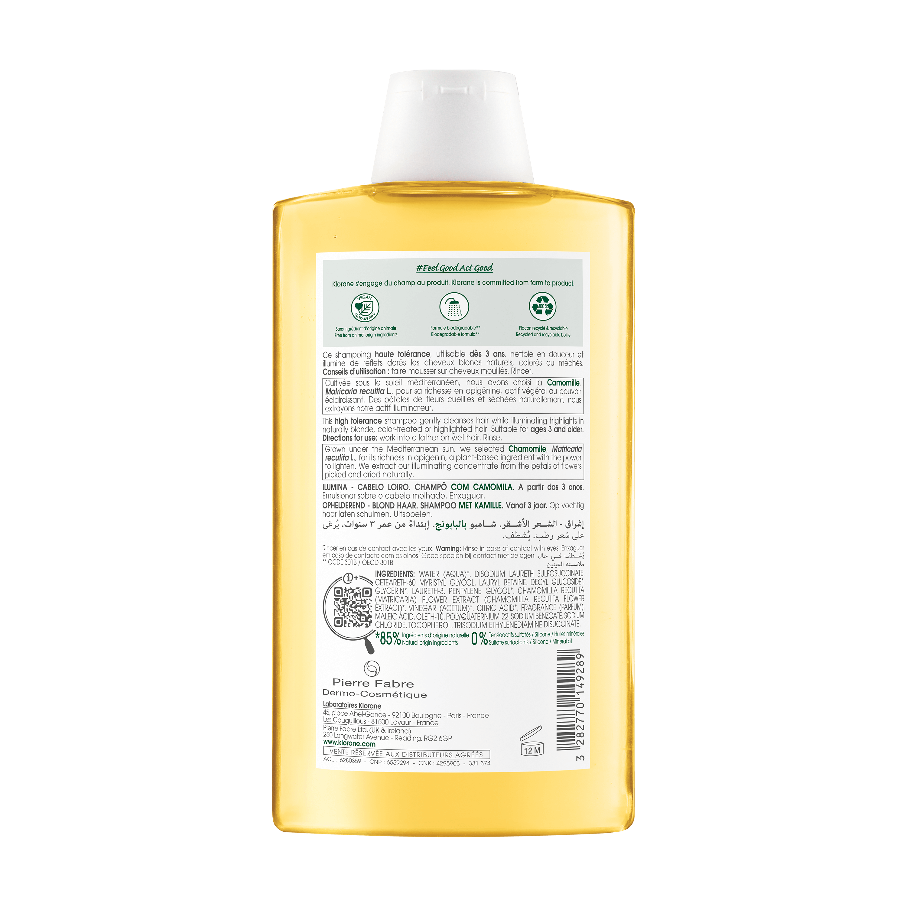 Shampoo with Camomile