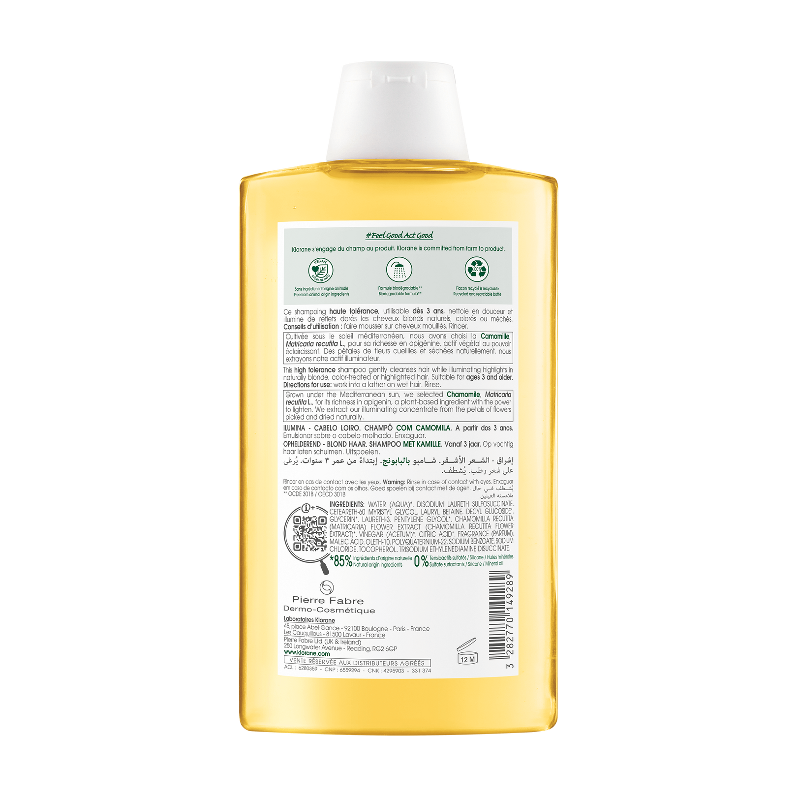Shampoo with Camomile
