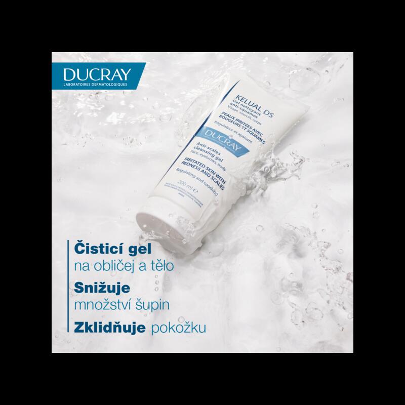 Čisticí gel snižující množství šupin