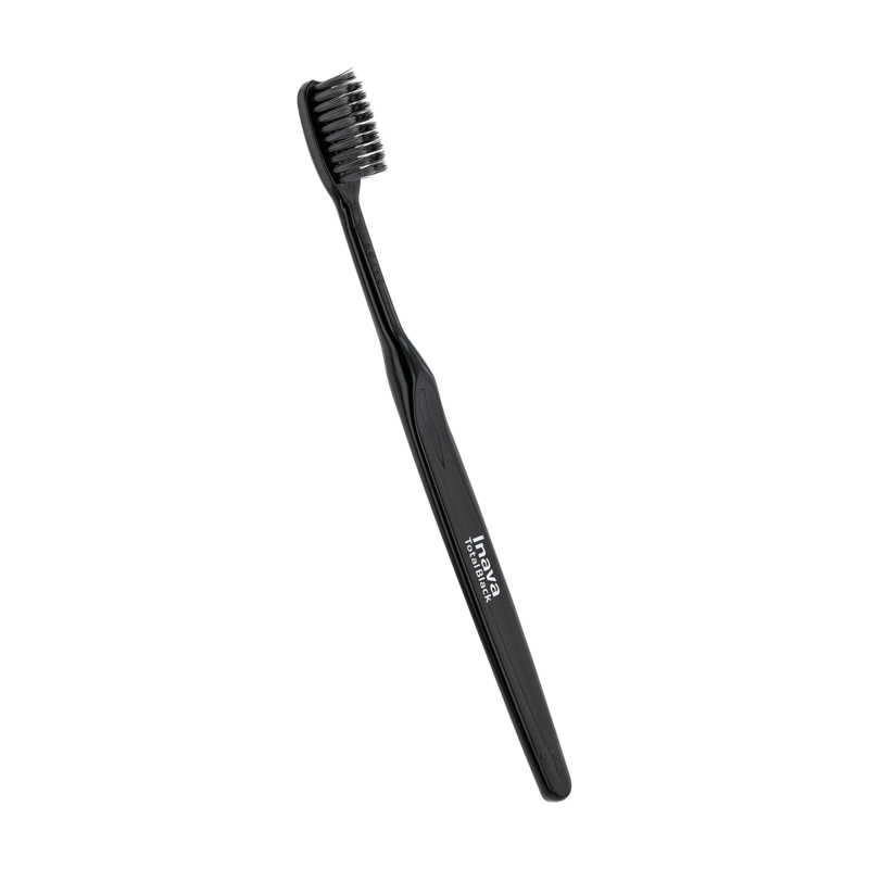 Inava TOTAL BLACK - brosse à dents pour dents sensibles