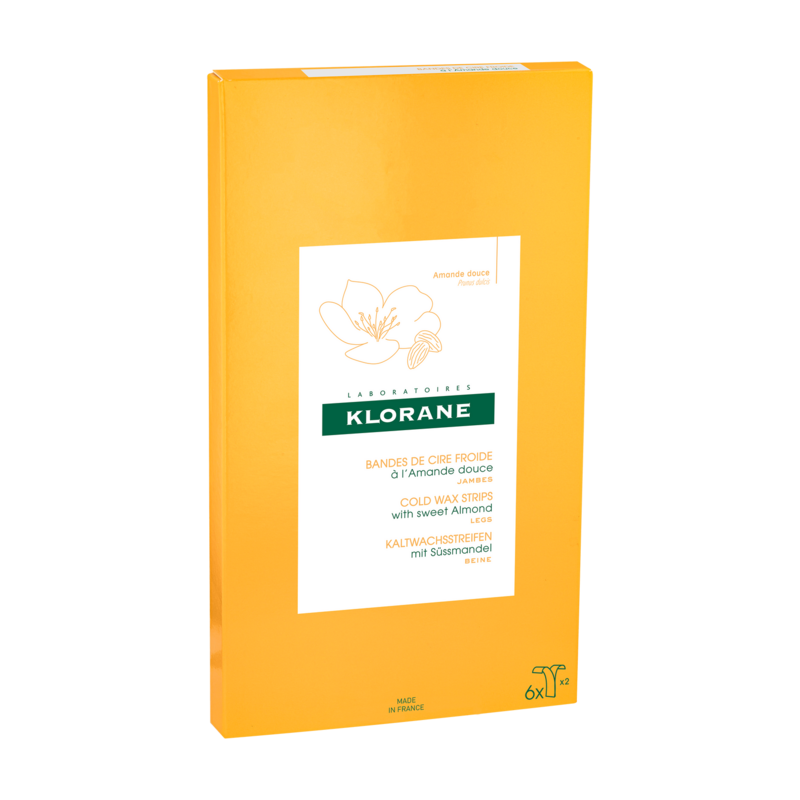 Bandes de cire à l'Amande douce