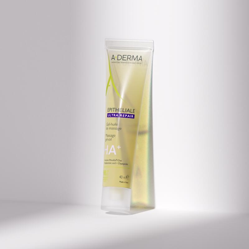 Gel-huile de massage anti-marques