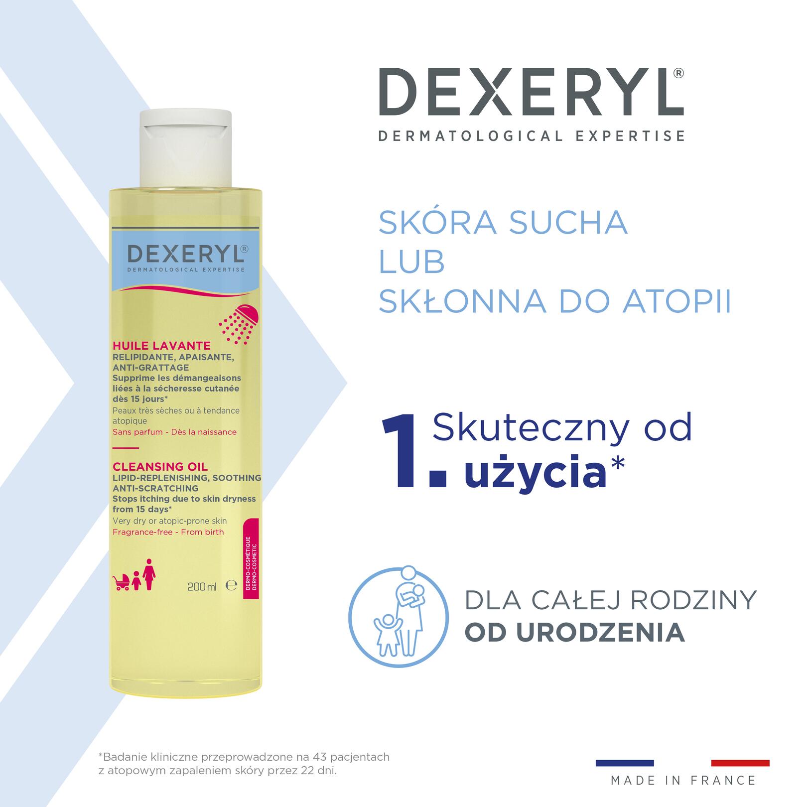 Dexeryl olejek do mycia