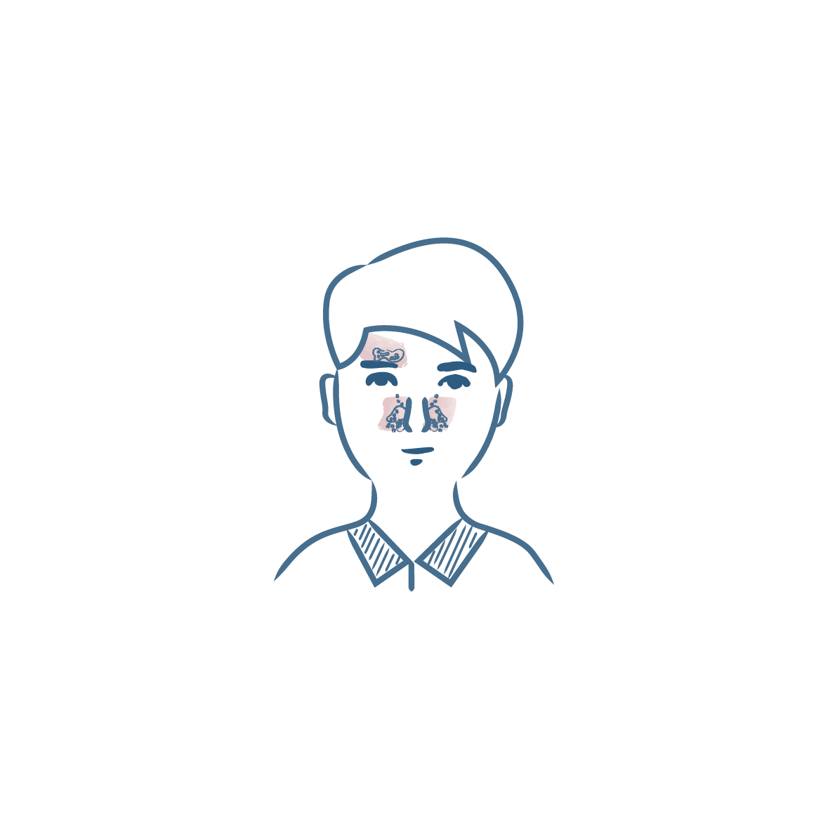 Anti-rougeurs et squames ds visage et corps