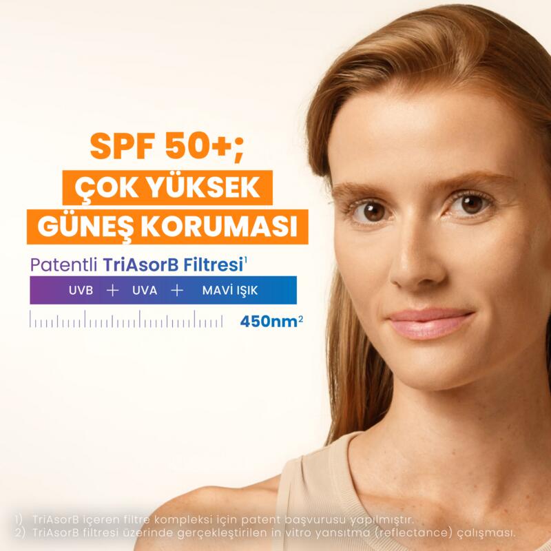 Ultra Serum SPF 50+ Aydınlatıcı Etkili UVA,UVB ve Mavi Işık Karşıtı Güneş Koruyucu Serum 30 ml