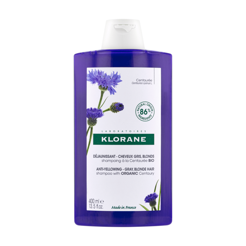 Anti-yellowing shampoo with ORGANIC Centaury