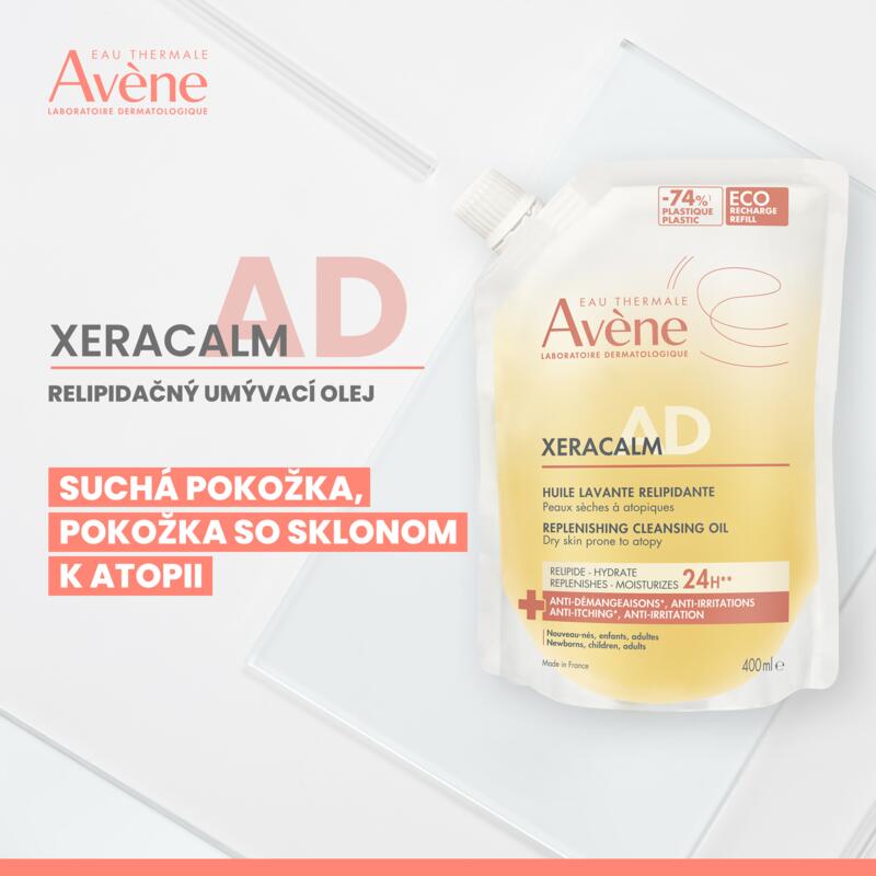 XERACALM AD – Relipidačný umývací olej XeraCalm A.D. pre suchú pokožku so sklonom k atópii