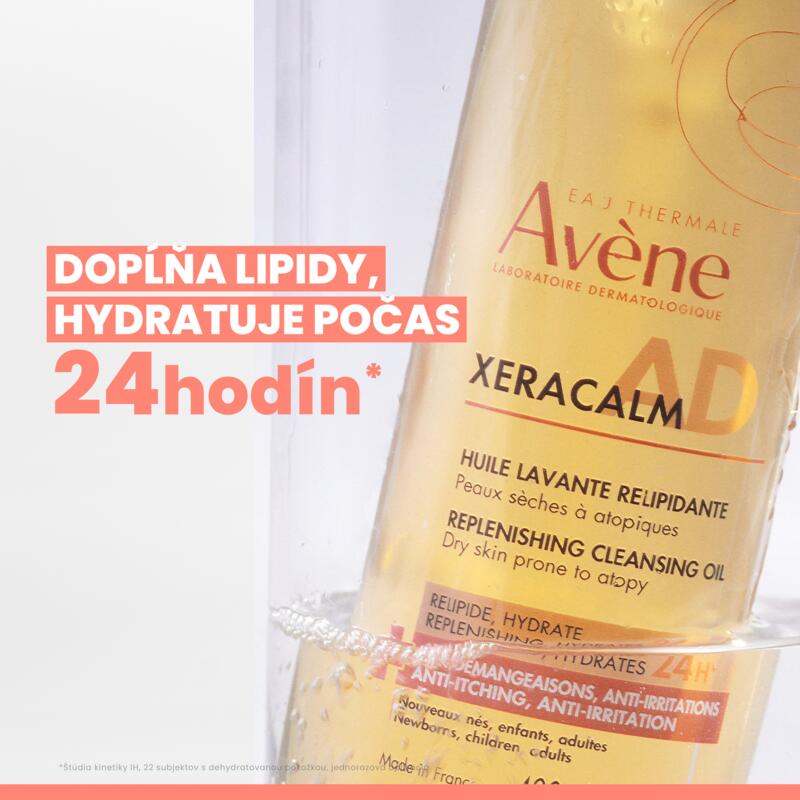 XERACALM AD – Relipidačný umývací olej XeraCalm A.D. pre suchú pokožku so sklonom k atópii