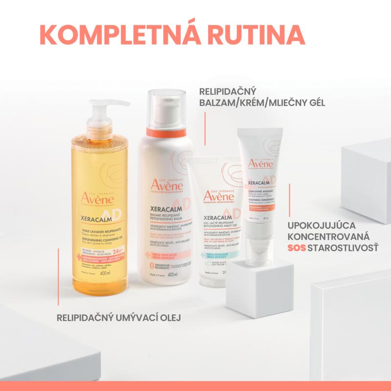 XERACALM AD – Relipidačný umývací olej XeraCalm A.D. pre suchú pokožku so sklonom k atópii