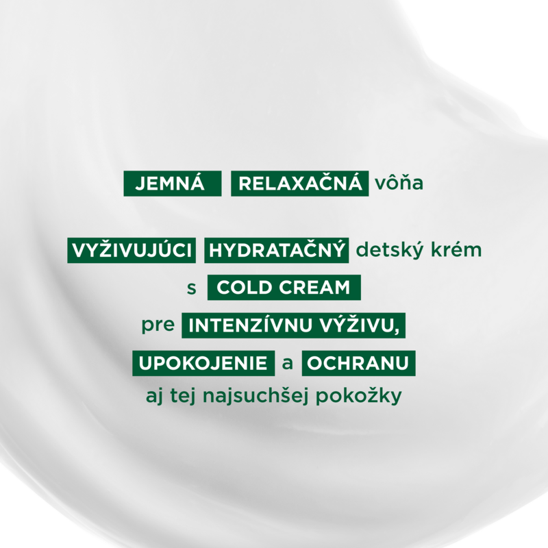 Výživný krém s Cold Cream