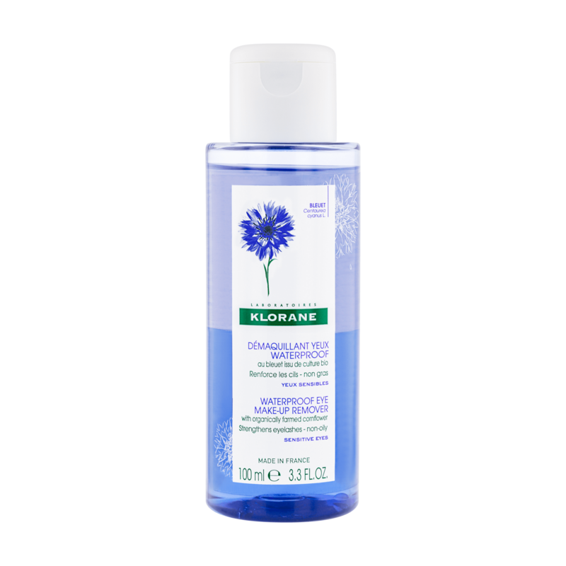 Augen-Make-up-Entferner Waterproof mit BIO-Kornblume