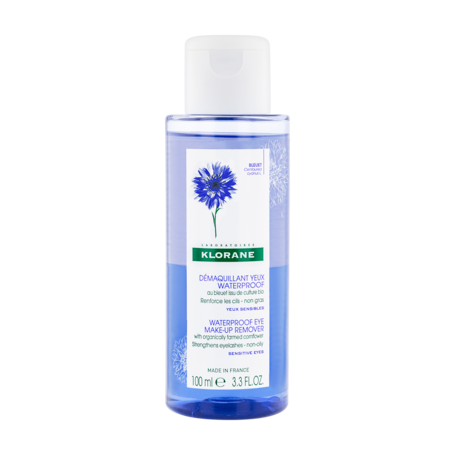 Augen-Make-up-Entferner Waterproof mit BIO-Kornblume
