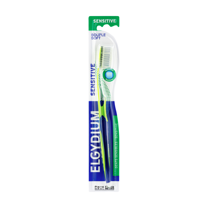ELGYDIUM Sensitive - brosse à dents souple