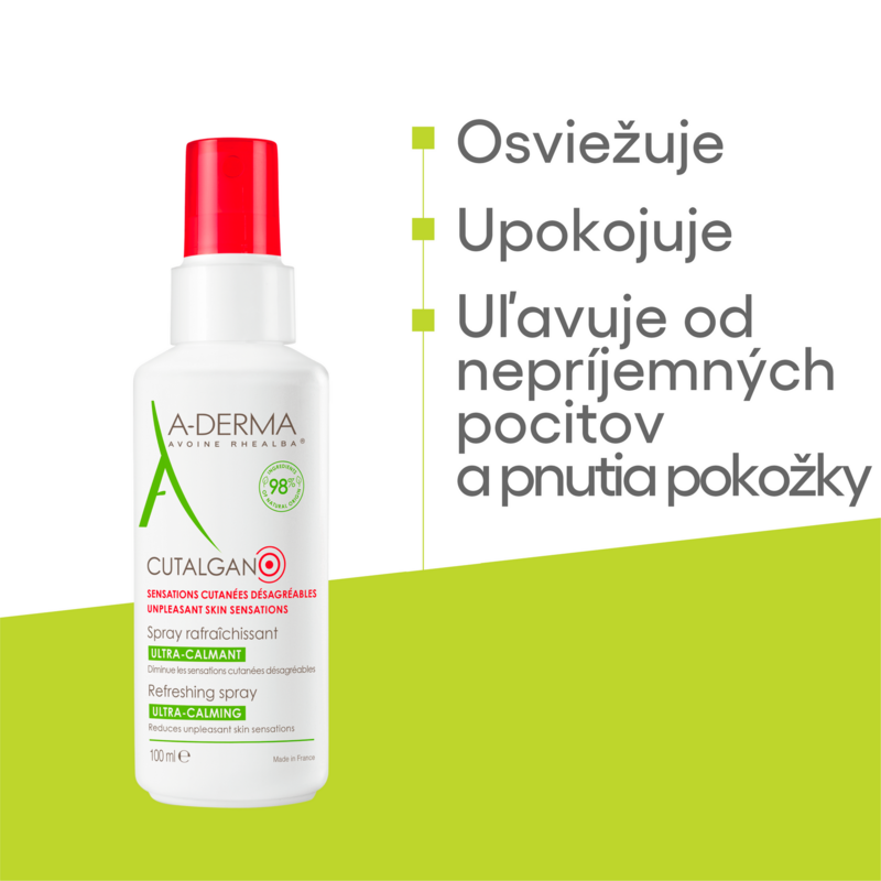 Ultra-upokojujúci sprej