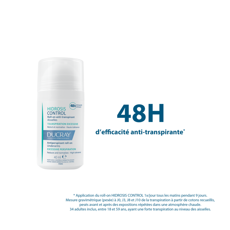 Roll-on anti-transpirant aisselles