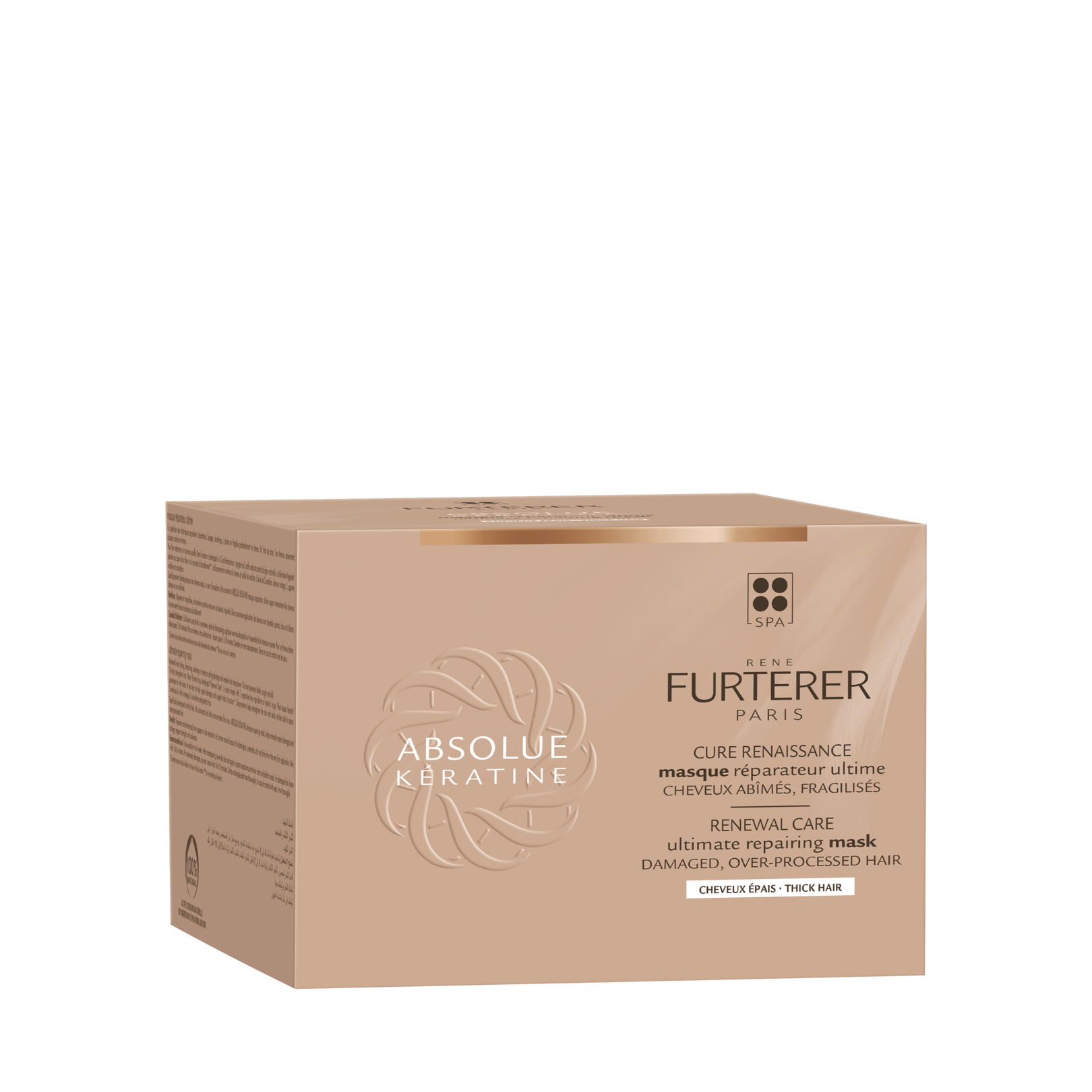 Masque réparateur ultime pour cheveux épais