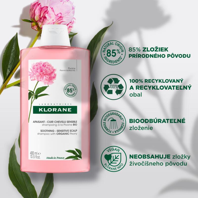 Šampón s BIO pivonkou