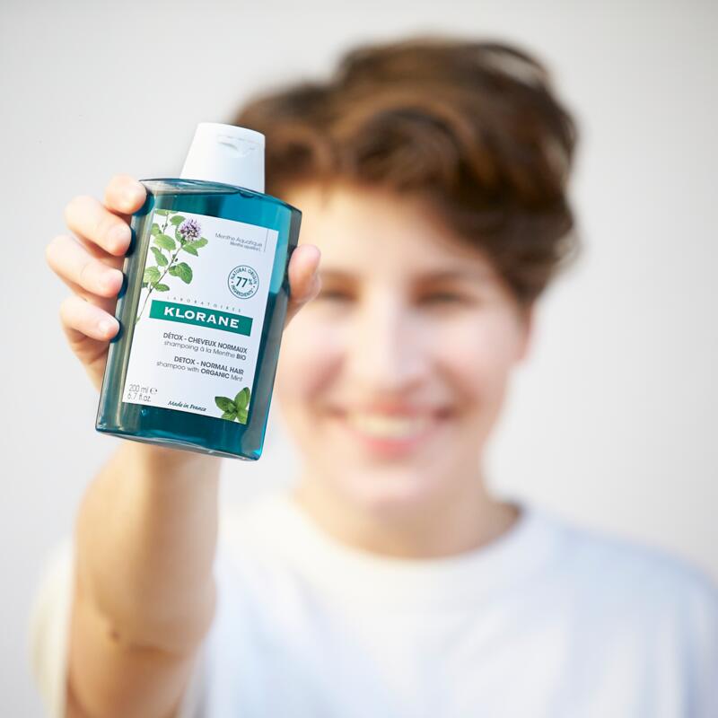Szampon z ORGANICZNĄ miętą