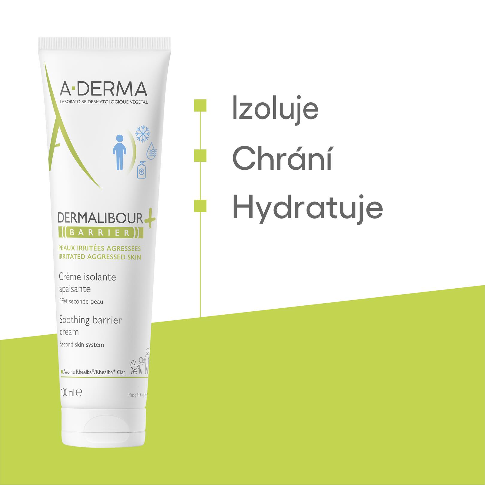 Dermalibour+ BARRIER Zklidňující ochranný krém