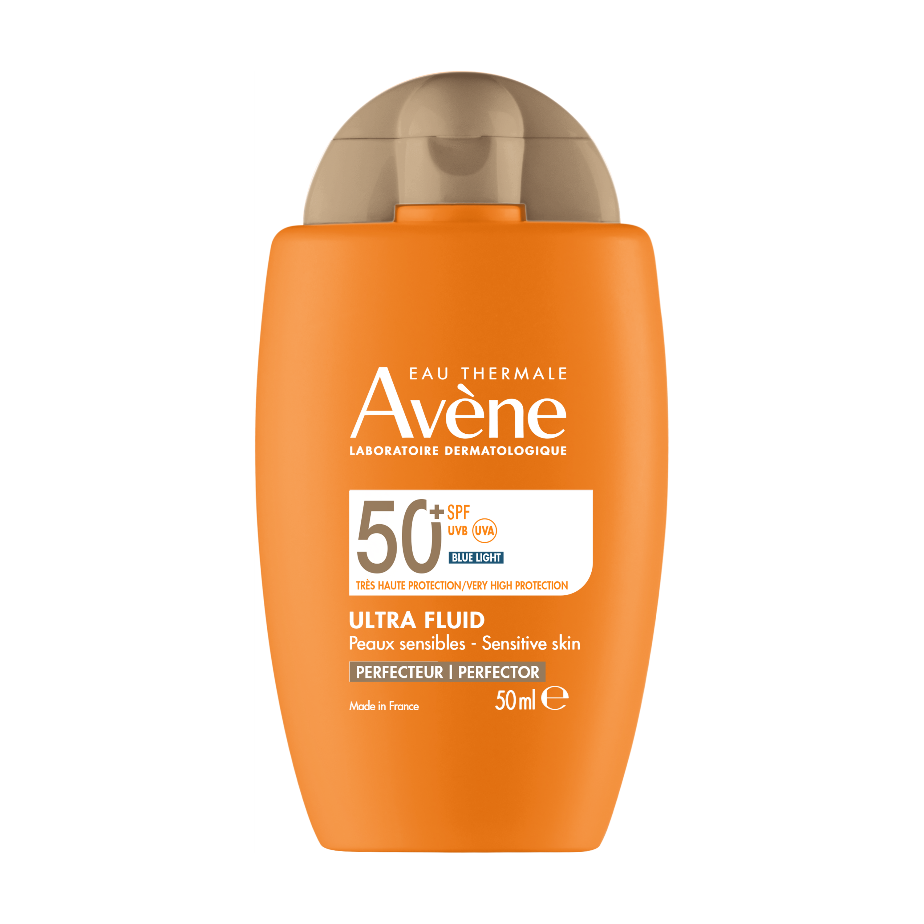 SPF 50+ Солнцезащитный УльтраФлюид с ОТТЕНКОМ | Eau Thermale Avène