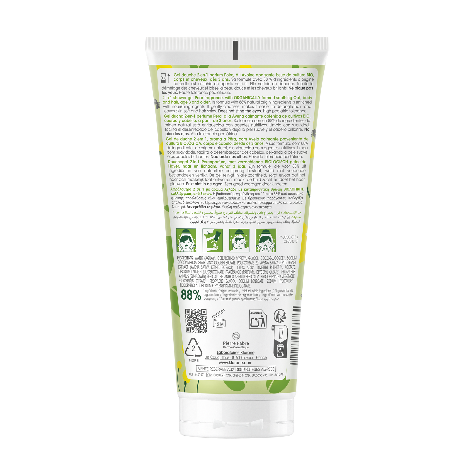 Gel de ducha 2 en 1 - Pera