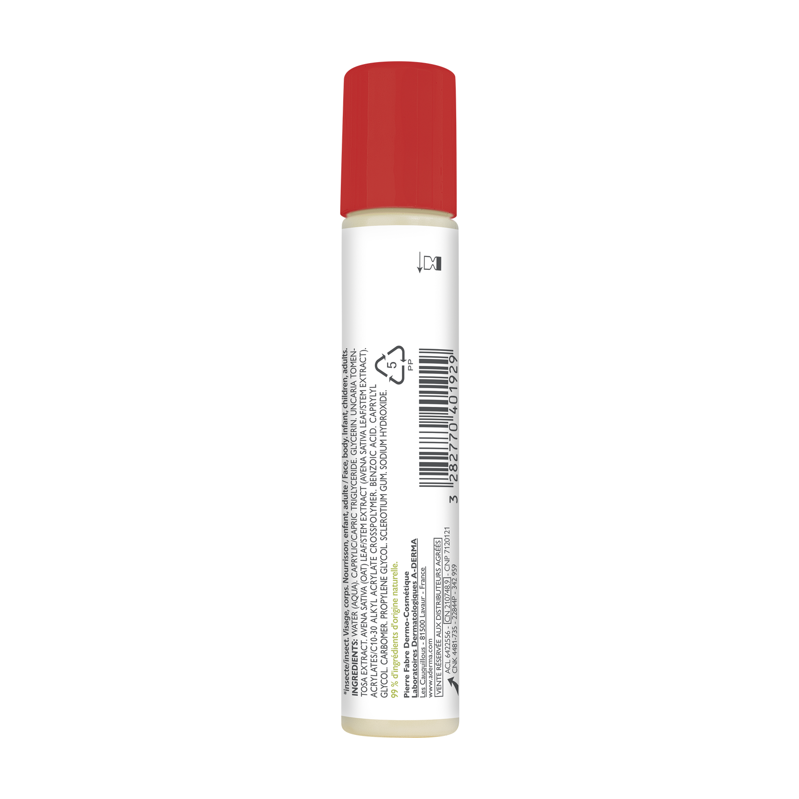 Roll-on efecto refrescante ultracalmante
