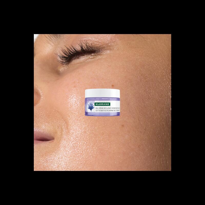 Hydraterende opvullende gel crème 24U effect met Bio Korenbloem & Hyaluronzuur