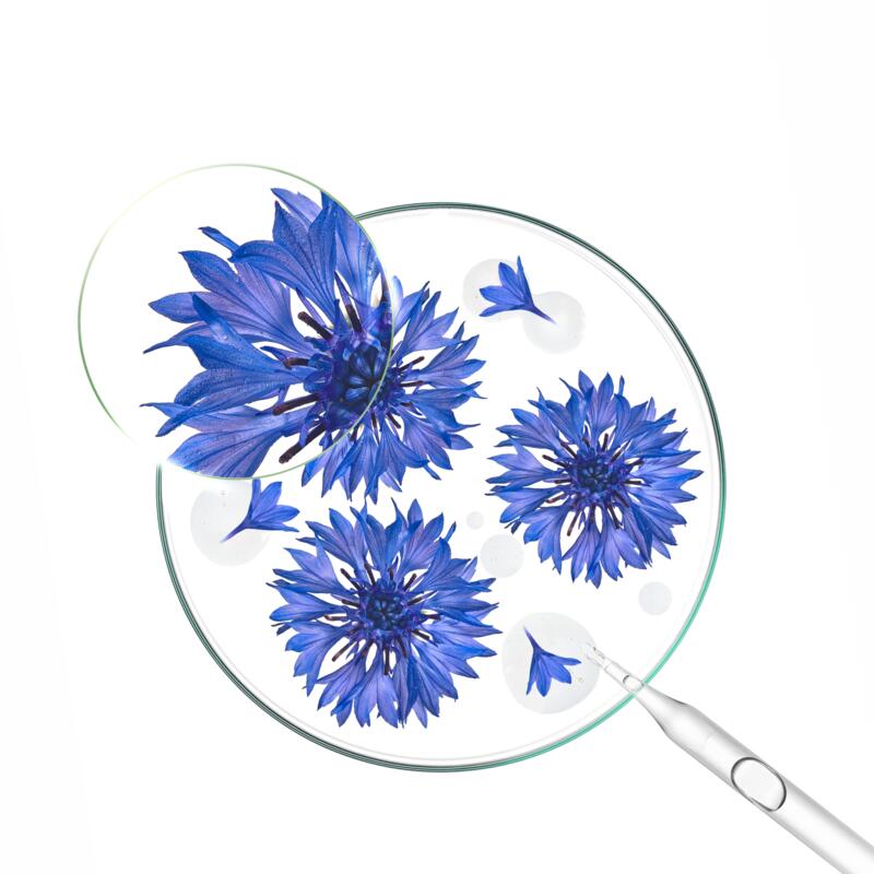 Parches de ojos alisadores hidro-gel al Aciano BIO & Ácido hialurónico