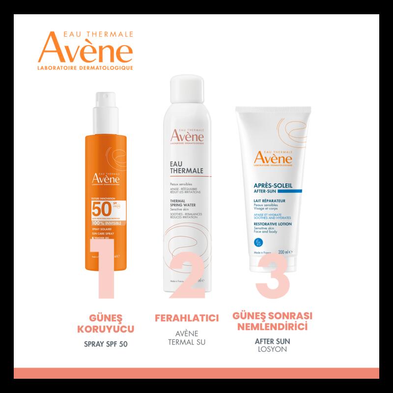 Sprey Güneş Kremi SPF 50+ Vücut için Yüksek Koruma Sağlayan Nemlendirici Güneş Kremi 200 ml