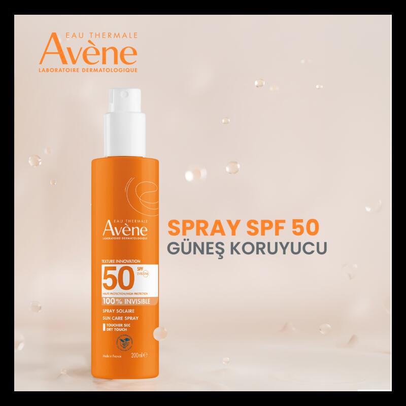 Sprey Güneş Kremi SPF 50+ Vücut için Yüksek Koruma Sağlayan Nemlendirici Güneş Kremi 200 ml