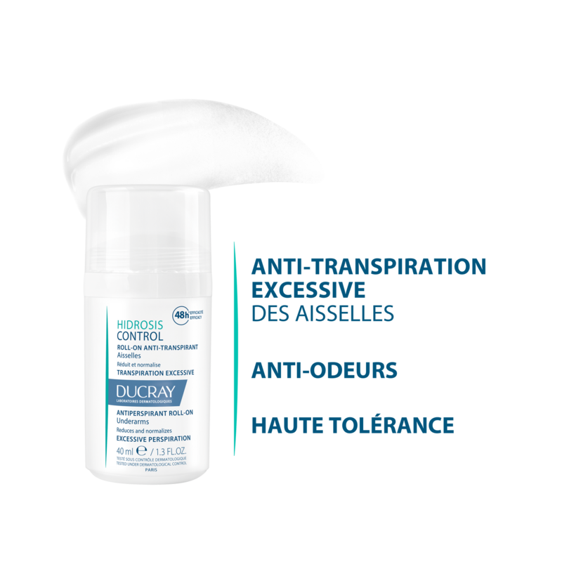 Roll-on anti-transpirant aisselles