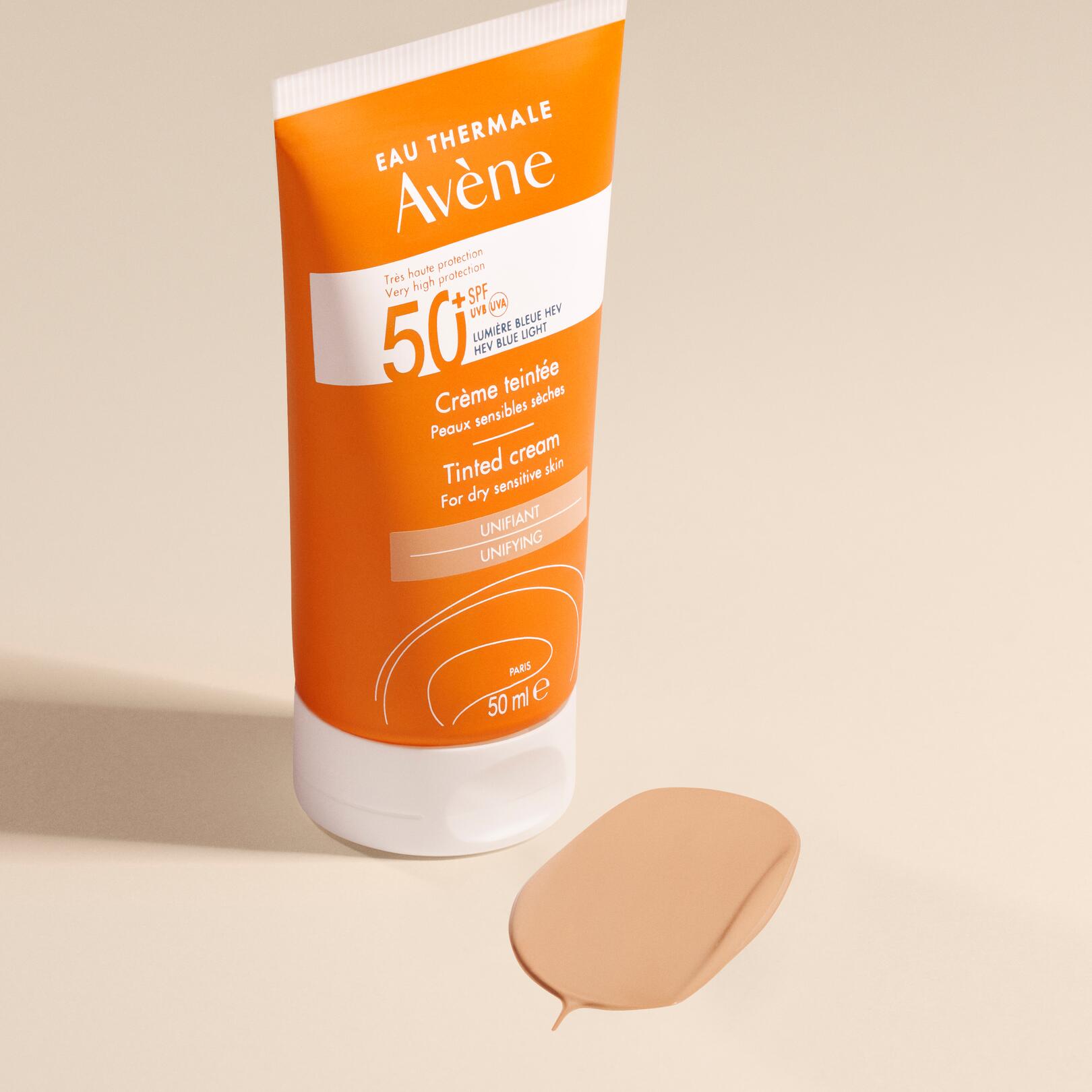 Getöntes Sonnenfluid SPF 50+ 