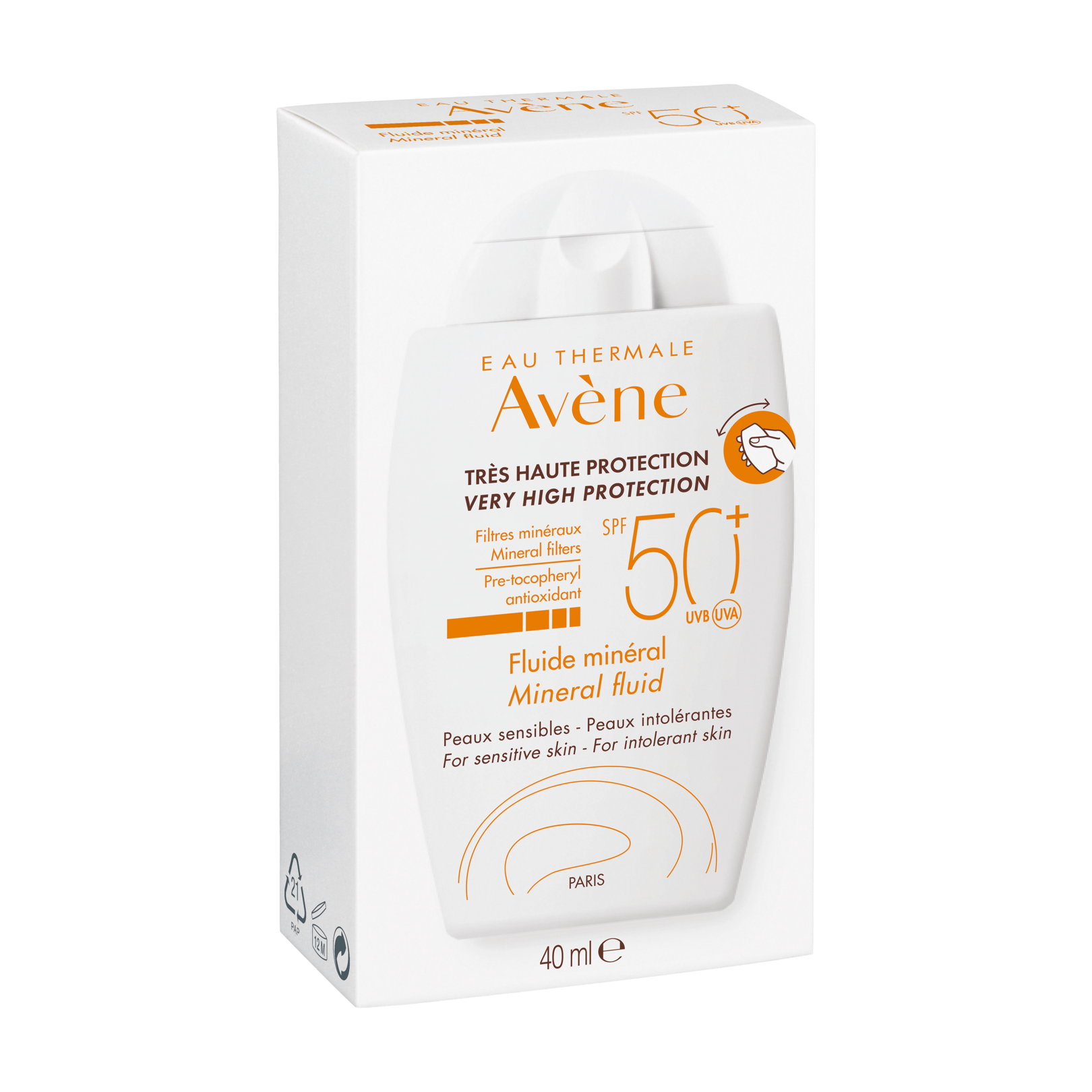 Fluid mineral SPF 50+