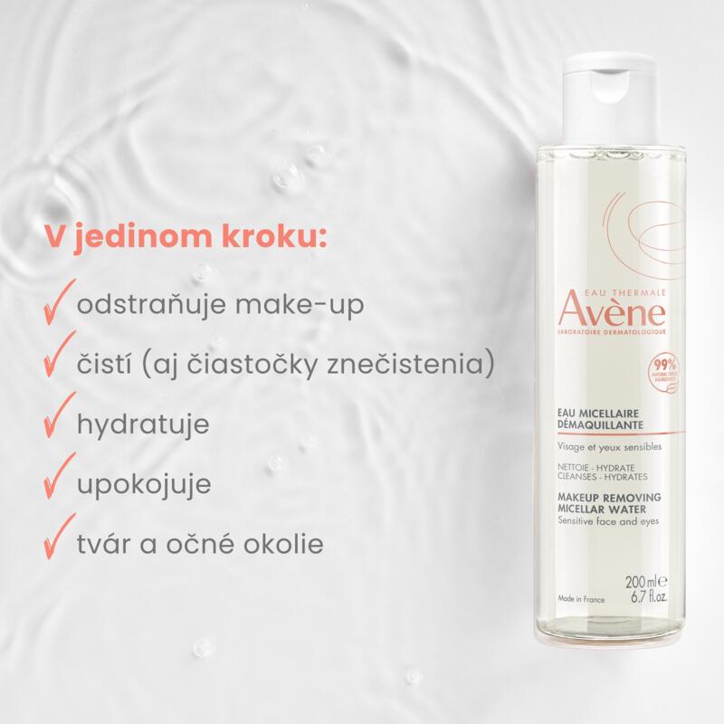 Odličovacia micelárna voda