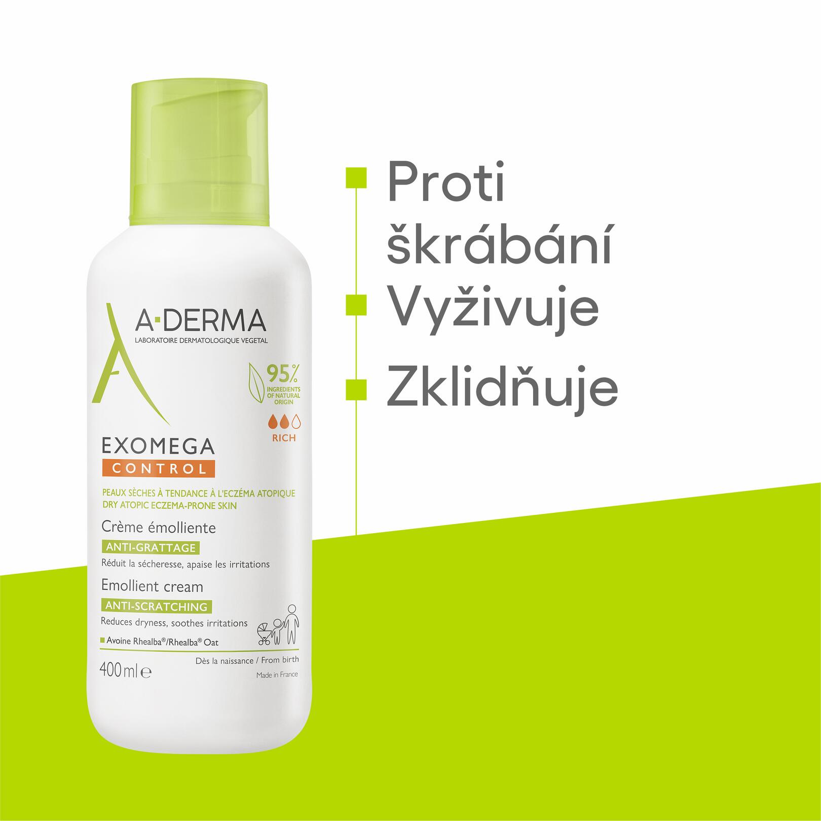 Emolienční krém proti škrábání