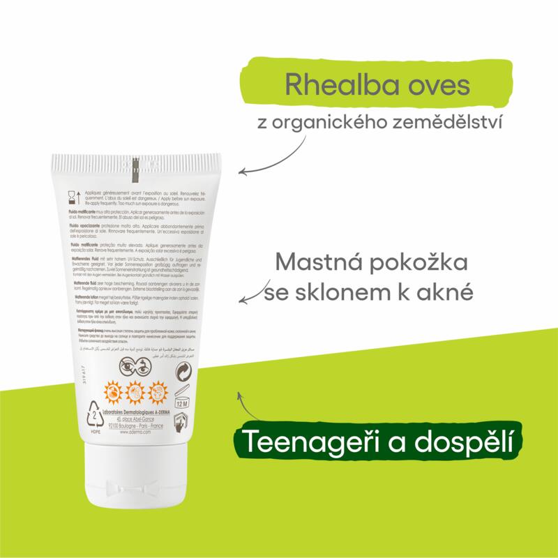 PROTECT AC Zmatňující fluid SPF 50+ na obličej