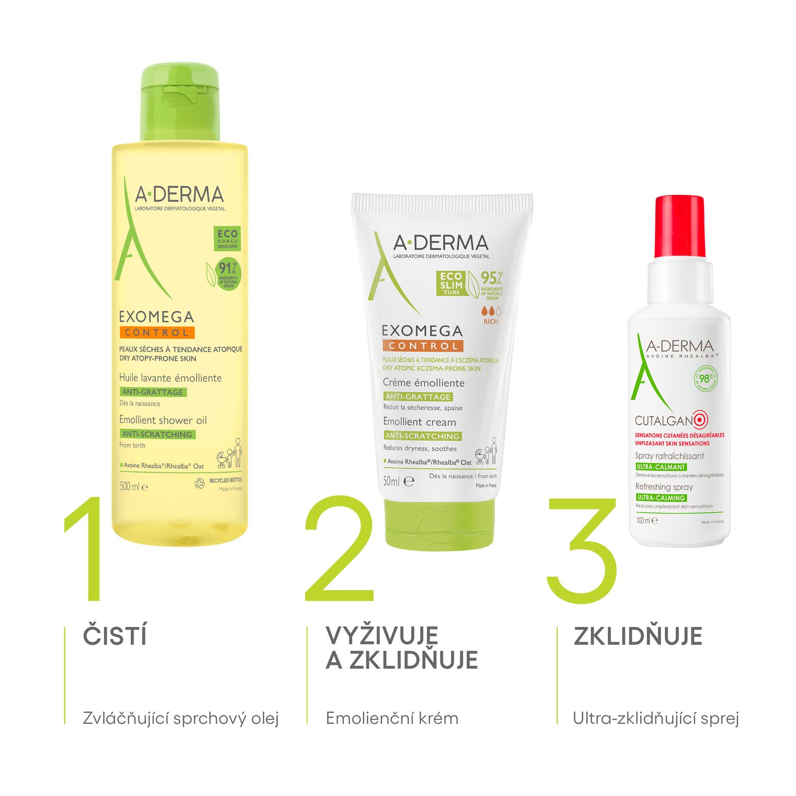 Emolienční krém proti škrábání