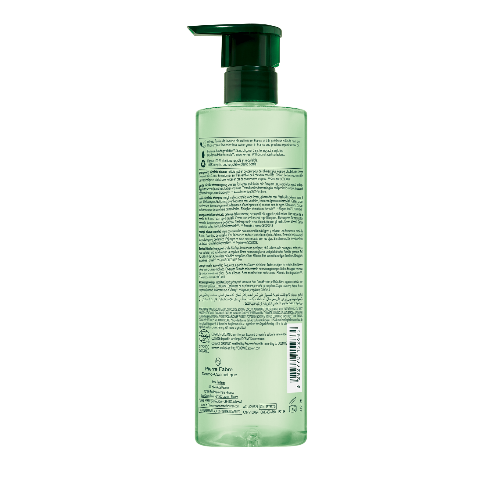 Champú micelar suave - Champú ultra suave sin sulfatos