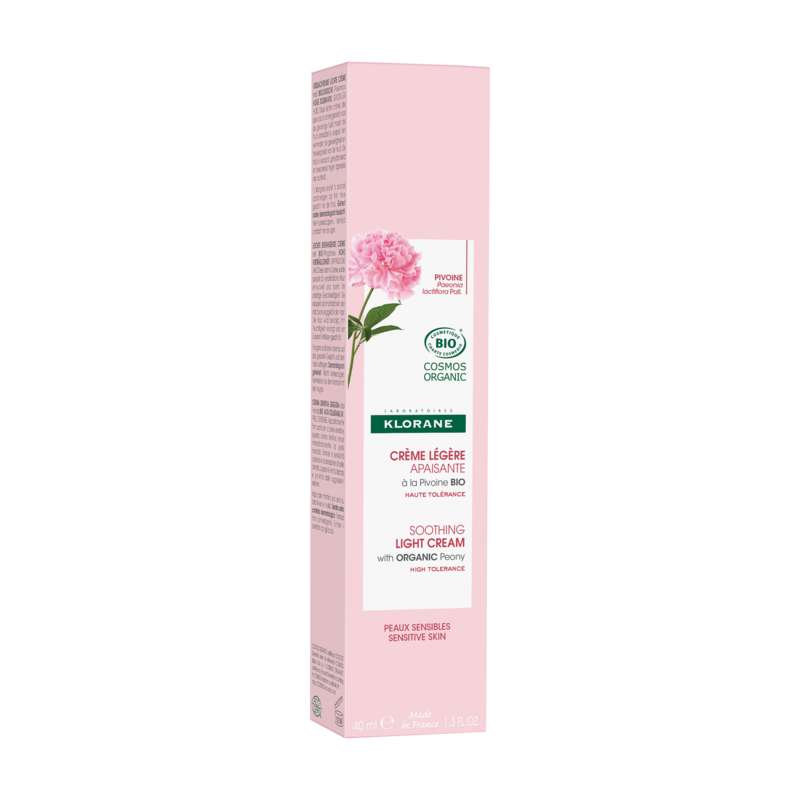 Crème Légère Apaisante à la Pivoine BIO — Peaux sensibles