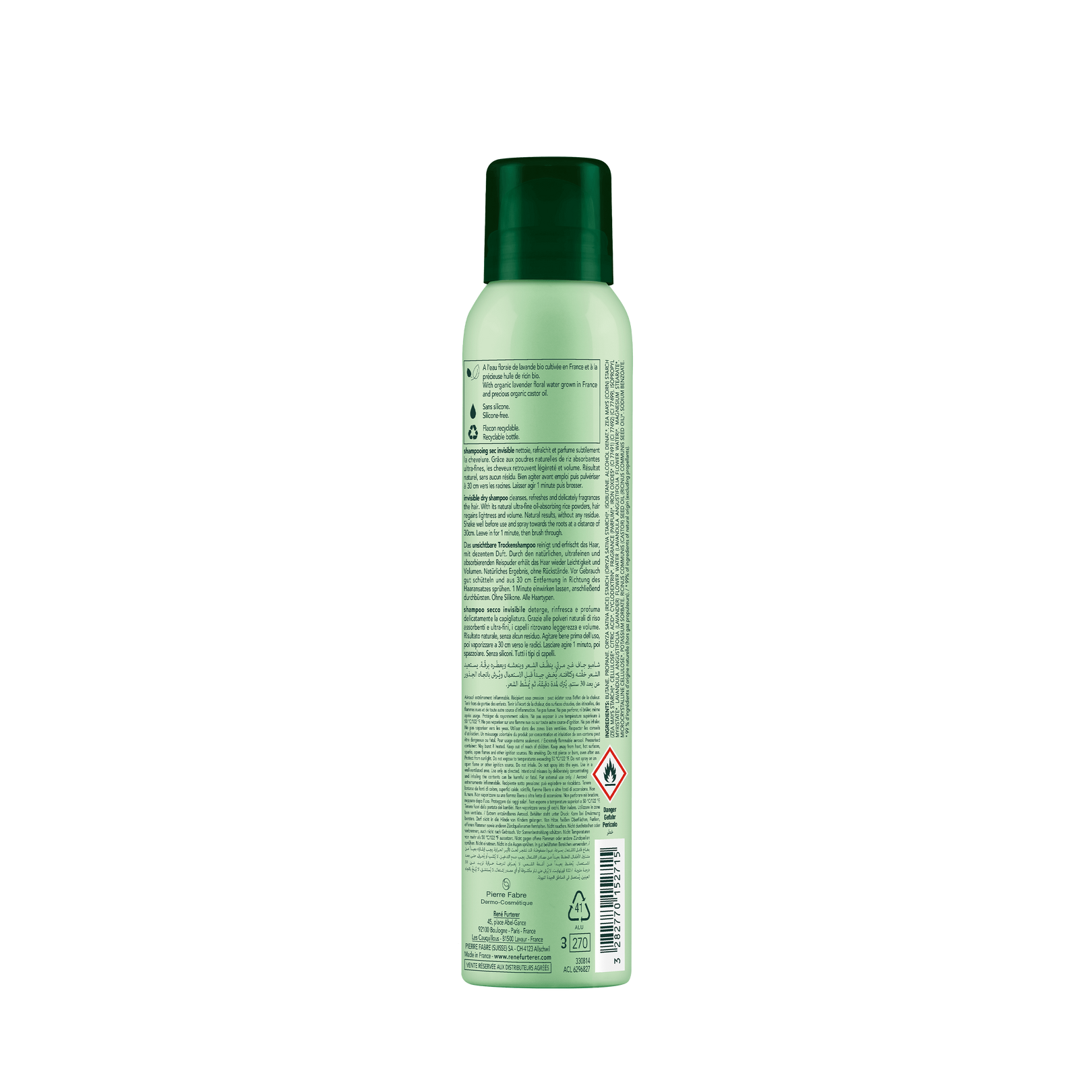 Dry shampoo χωρίς ίχνη - Φυσικό dry shampoo