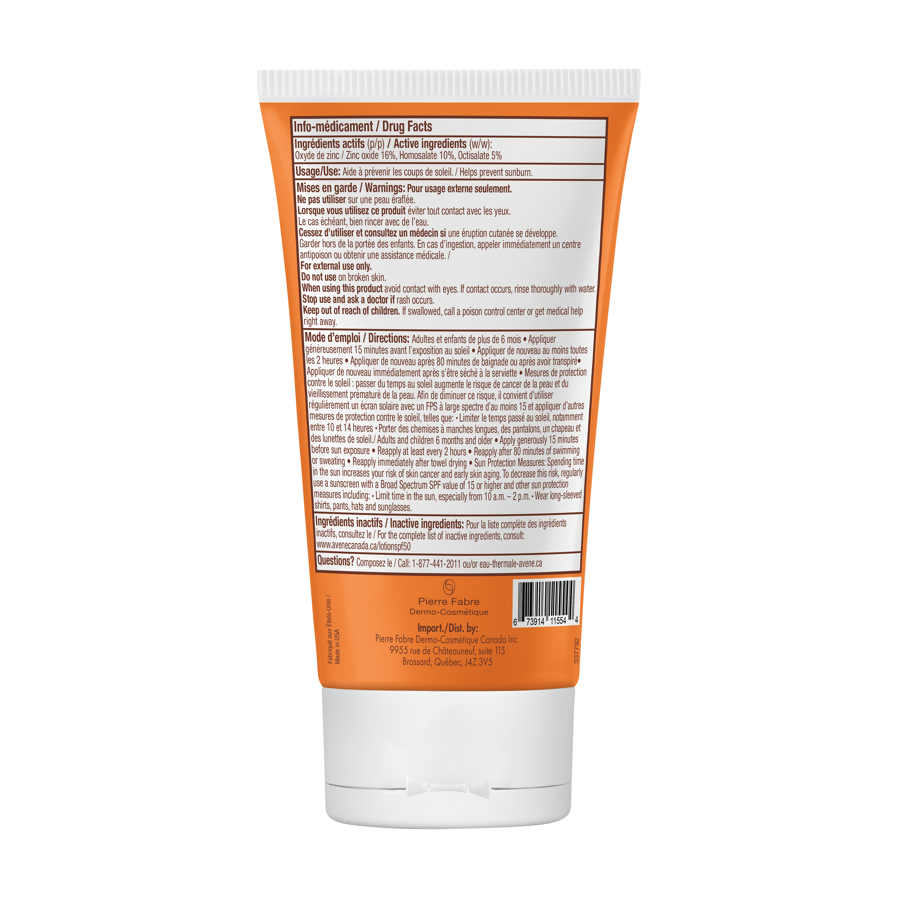 Face & Body High Sun Protection Lotion SPF 50