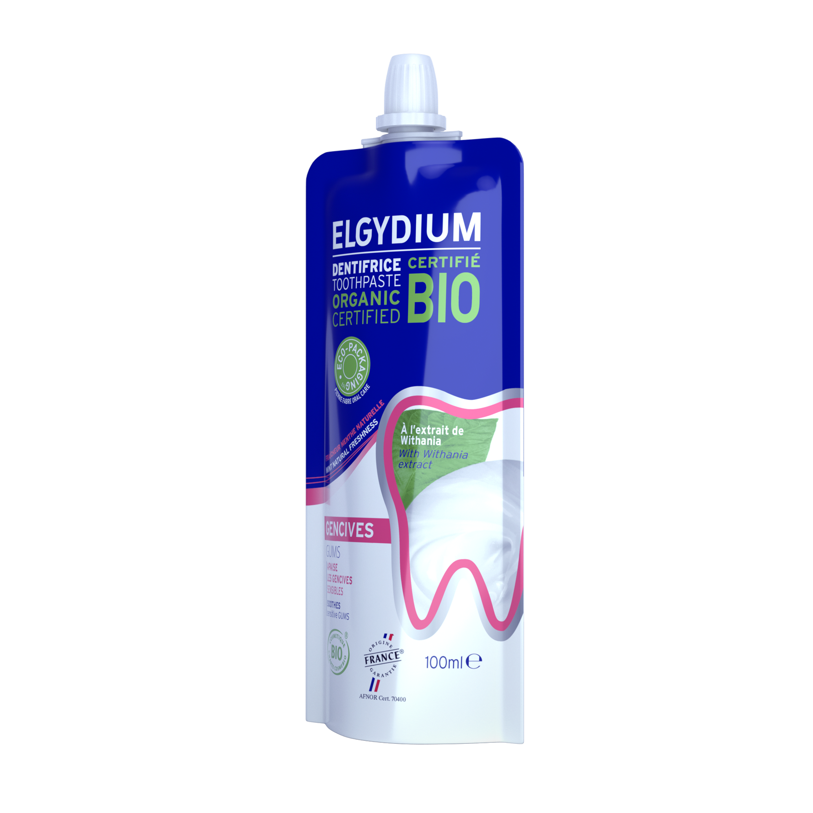 Dentifrice ELGYDIUM éco-conçu gencives – Dentifrice certifié BIO