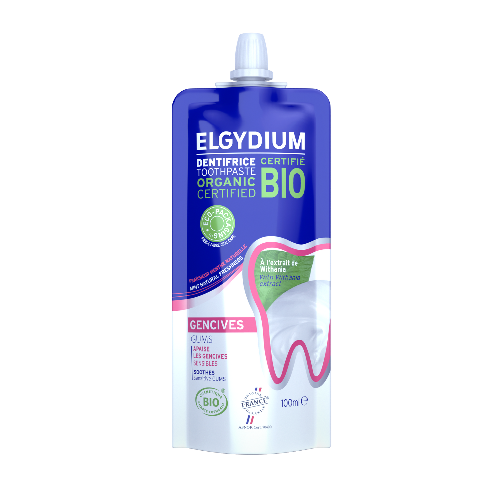 ELGYDIUM BIO GUMS organiczna pasta do zębów na podrażnione dziąsła