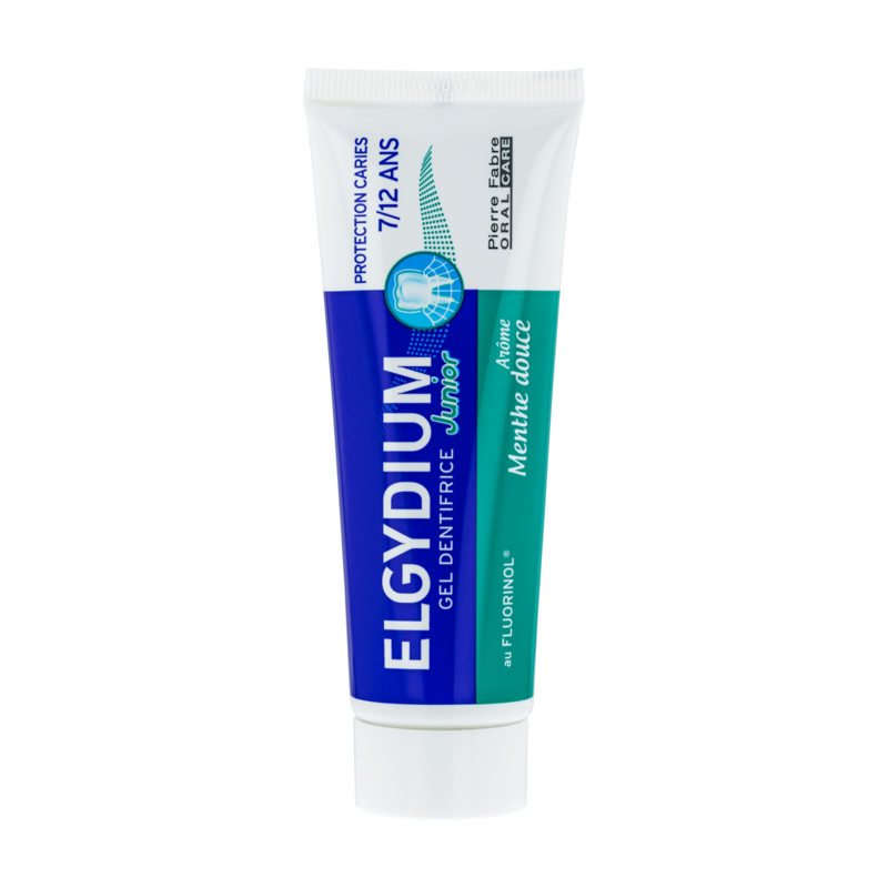 ELGYDIUM Junior Łagodna Mięta pasta do zębów dla dzieci 7-12 lat