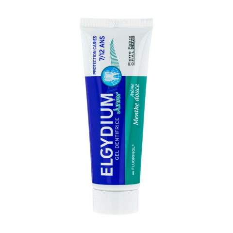 Ma routine junior ELGYDIUM Junior menthe douce 7/12 ans - dentifrice enfant